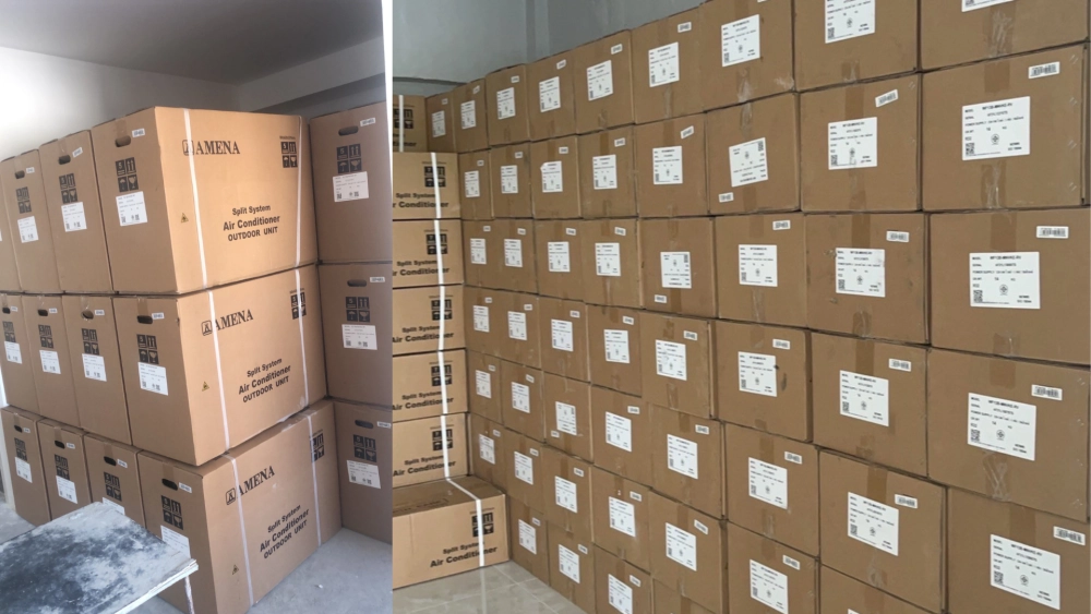 รูปผลงานของเราที่ 9 | งานแอร์คอนโด แอร์ AMENA จำนวน 290 ชุด